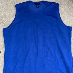 Lands’ End Womens Crew Neck Sweater Vest